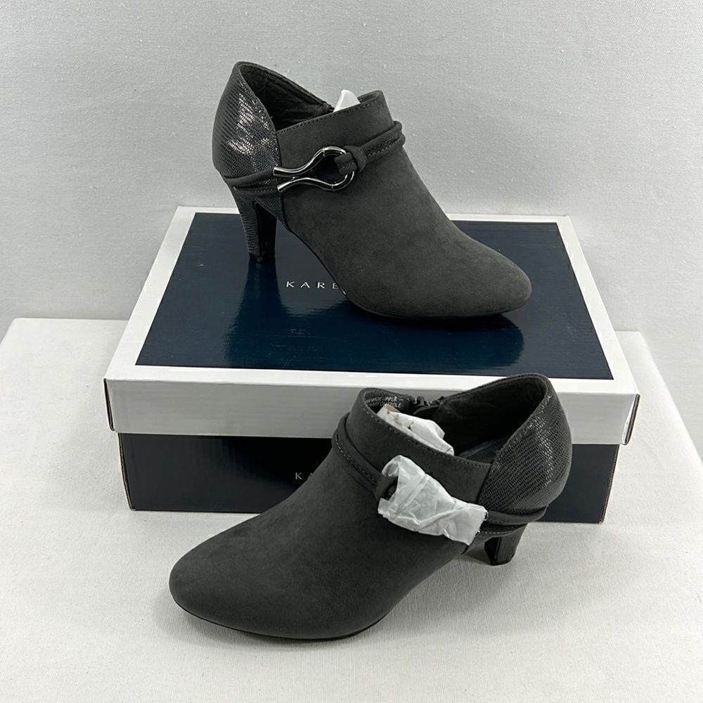 Karen Scott Melanni Booties- Grey MC- Size 5.5 M- NIB